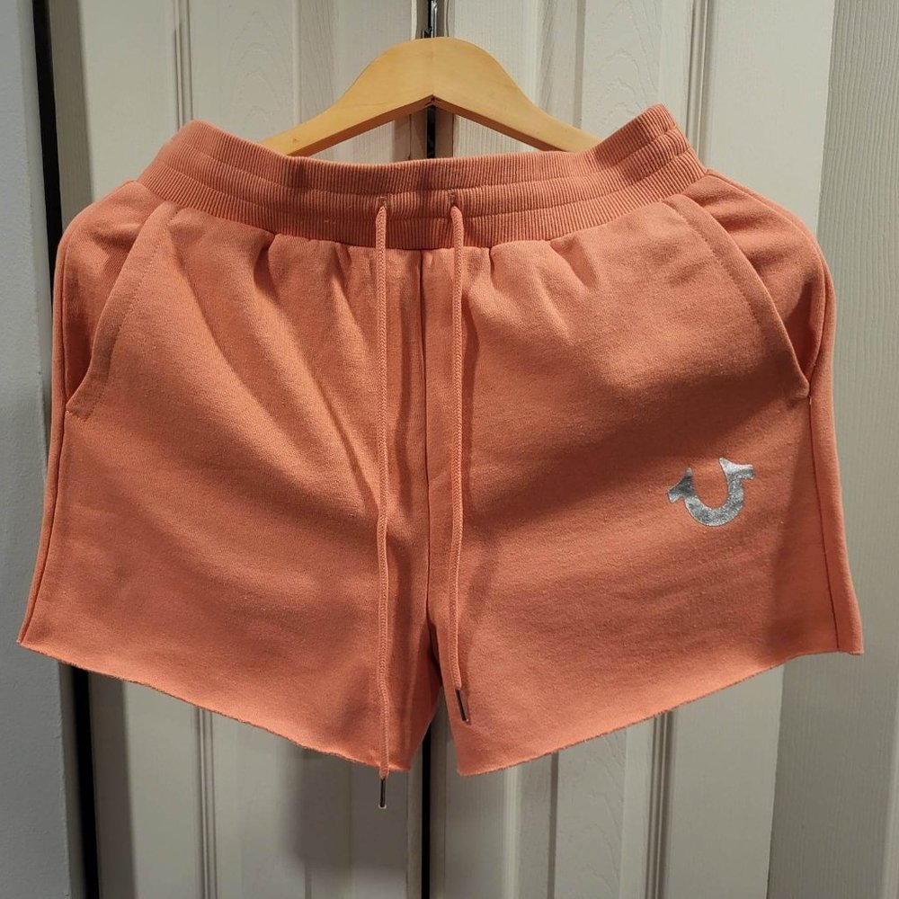 TRUE RELIGION Logo Drawstring Shorts - Picture 3 of 7